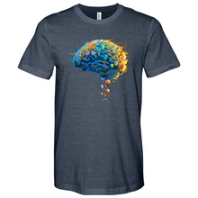 Load image into Gallery viewer, Atoms Brain Heathered Tee