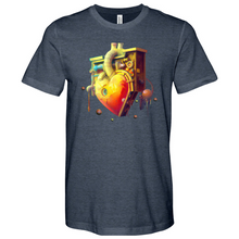 Load image into Gallery viewer, Flushing Heart-Min Heathered Tee