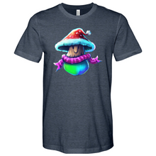 Load image into Gallery viewer, Shroom Santa Heathered Tee