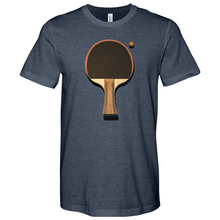 Load image into Gallery viewer, Vintage Ping Pong Black Brown Heathered Tee