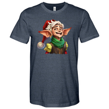 Load image into Gallery viewer, Jolly Elf  Heathered Tee