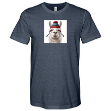 Load image into Gallery viewer, Llama Red Heathered Tee