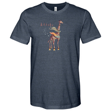 Load image into Gallery viewer, The Snow Giraffe Heathered Tee