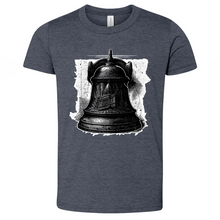 Load image into Gallery viewer, Liberty Bell Youth Heathered Tee