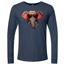 Load image into Gallery viewer, Red Glass Elephant Long Sleeve