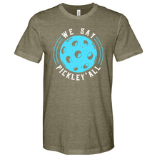 Load image into Gallery viewer, We Say PickleY'all Heathered Tee