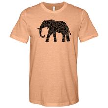 Load image into Gallery viewer, Elephant Mandala Heathered Tee