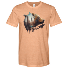 Load image into Gallery viewer, Chicago Bear Heathered Tee