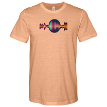 Load image into Gallery viewer, Frequency Waves Orb Heathered Tee