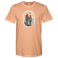 Load image into Gallery viewer, Hiking Couple Heathered Tee