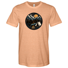Load image into Gallery viewer, Forest Campfire Heathered Tee