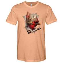 Load image into Gallery viewer, St. Louis Cardinals Heathered Tee