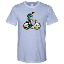 Load image into Gallery viewer, A Young Man Riding a Cycle Heathered Tee