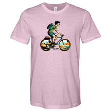 Load image into Gallery viewer, A Young Man Riding a Cycle Heathered Tee