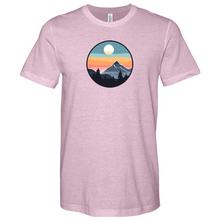 Load image into Gallery viewer, Mountain Sunset Heathered Tee