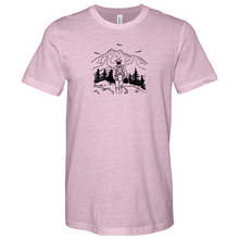 Load image into Gallery viewer, Be Young and Wild Before to Late Heathered Tee