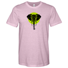 Load image into Gallery viewer, Geometric Elephant Heathered Tee