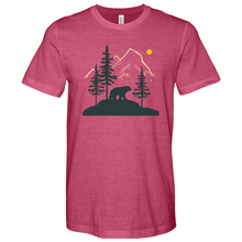 Load image into Gallery viewer, Bear Mountain Heathered Tee