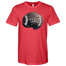 Load image into Gallery viewer, Football Brain 02 Heathered Tee