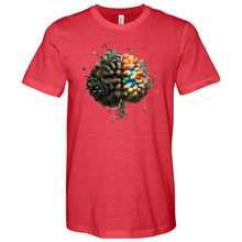 Load image into Gallery viewer, Brain Heathered Tee