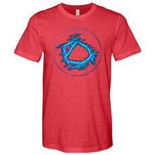 Load image into Gallery viewer, Blue Circle Heathered Tee