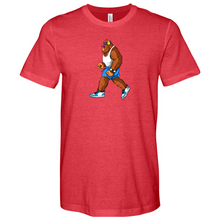 Load image into Gallery viewer, Bigfoot Running Retro Heathered Tee