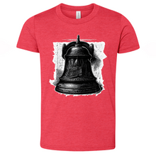 Load image into Gallery viewer, Liberty Bell Youth Heathered Tee