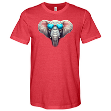 Load image into Gallery viewer, Elephant Light Blue Heathered Tee
