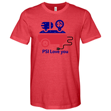 Load image into Gallery viewer, Psi Love You Heathered Tee