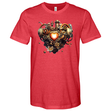 Load image into Gallery viewer, Heart Pipes Heathered Tee