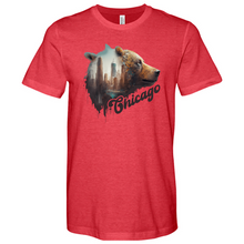 Load image into Gallery viewer, Chicago Bear Heathered Tee