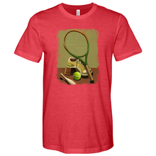 Load image into Gallery viewer, Dali Retro Tennis Heathered Tee