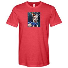 Load image into Gallery viewer, Llama Holiday Heathered Tee