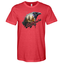 Load image into Gallery viewer, Baltimore Ravens Heathered Tee