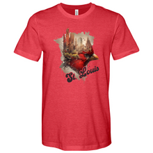 Load image into Gallery viewer, St. Louis Cardinals Heathered Tee
