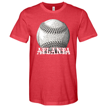 Load image into Gallery viewer, Atlanta Baseball Min Heathered Tee