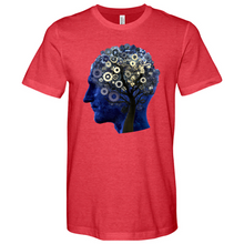 Load image into Gallery viewer, Man Head Tree Min Heathered Tee