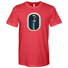Load image into Gallery viewer, Giraffe Astronaut Heathered Tee