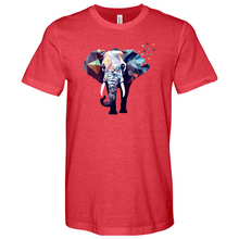 Load image into Gallery viewer, Geometric Elephant Heathered Tee