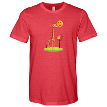 Load image into Gallery viewer, Giraffe Artist Heathered Tee