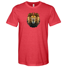 Load image into Gallery viewer, Lion Poly Head Heathered Tee