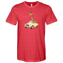 Load image into Gallery viewer, Giraffe Convertible Heathered Tee