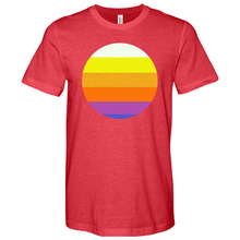 Load image into Gallery viewer, Pickleball Sunset Heathered Tee