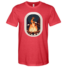 Load image into Gallery viewer, Forest Campfire Heathered Tee