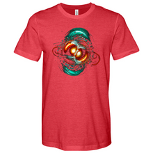 Load image into Gallery viewer, Atoms Face Heathered Tee