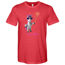 Load image into Gallery viewer, It's a Vibe Heathered Tee