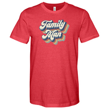 Load image into Gallery viewer, Family Man Heathered Tee