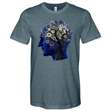 Load image into Gallery viewer, Man Head Tree Min Heathered Tee