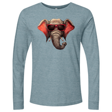 Load image into Gallery viewer, Red Glass Elephant Long Sleeve