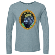 Load image into Gallery viewer, Monkey With Green Jacket In A Gold Frame Long Sleeve